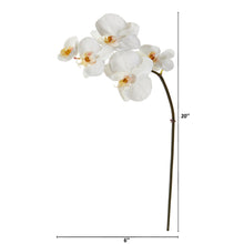 Load image into Gallery viewer, 20" Phalaenopsis Orchid Artificial Flower (Set of 12)