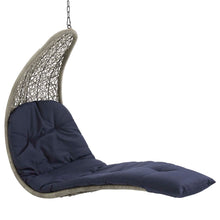 Load image into Gallery viewer, Landscape Hanging Chaise Lounge Outdoor Patio Swing Chair by Modway