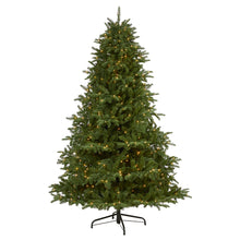Load image into Gallery viewer, 7' South Carolina Spruce Artificial Christmas Tree with 500 White Warm Lights
