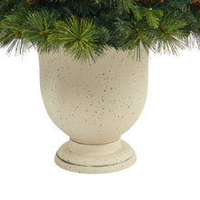 Load image into Gallery viewer, 4.5' North Carolina Mixed Pine Artificial Christmas Tree w/ 130 Warm White LED