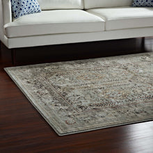 Load image into Gallery viewer, Enye Distressed Vintage Floral Lattice 8x10 Area Rug by Modway