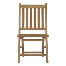 Load image into Gallery viewer, Marina Outdoor Patio Teak Folding Chair by Modway