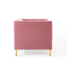 Load image into Gallery viewer, Shift Channel Tufted Performance Velvet Loveseat by Modway