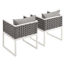 Load image into Gallery viewer, Stance Outdoor Patio Aluminum Dining Armchair Set of 2 by Modway