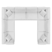 Load image into Gallery viewer, Commix 8-Piece Down Filled Overstuffed Performance Velvet Sectional Sofa by Modway
