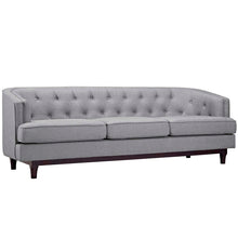 Load image into Gallery viewer, Coast Upholstered Fabric Sofa by Modway