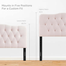 Load image into Gallery viewer, Annabel Diamond Tufted Performance Velvet Full Headboard by Modway