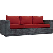 Load image into Gallery viewer, Summon Outdoor Patio Sunbrella¨ Sofa by Modway