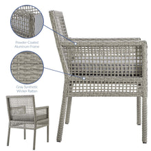 Load image into Gallery viewer, Aura Outdoor Patio Wicker Rattan Dining Armchair by Modway