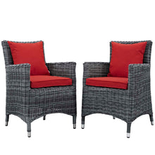 Load image into Gallery viewer, Summon 2 Piece Outdoor Patio Sunbrella¨ Dining Set by Modway