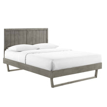 Load image into Gallery viewer, Alana Wood King Platform Bed With Angular Frame by Modway