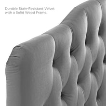 Load image into Gallery viewer, Annabel Diamond Tufted Performance Velvet Queen Headboard by Modway