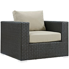 Load image into Gallery viewer, Sojourn 5 Piece Outdoor Patio Sunbrella¨ Sectional Set by Modway