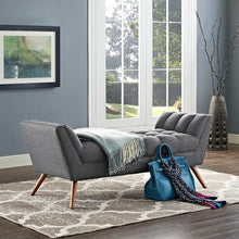 Load image into Gallery viewer, Response Medium Upholstered Fabric Bench by Modway