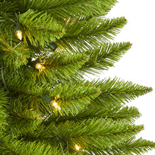 Load image into Gallery viewer, 3' Providence Pine Artificial Christmas Tree in Metal Planter