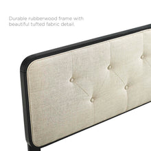 Load image into Gallery viewer, Collins Tufted Fabric and Wood Full Headboard by Modway