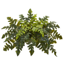 Load image into Gallery viewer, 32" Holly Fern Artificial Ledge Plant