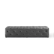 Load image into Gallery viewer, Amour 72" Tufted Button Entryway Performance Velvet Bench by Modway