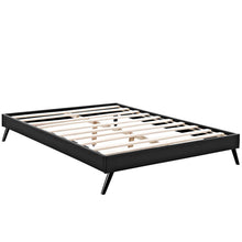 Load image into Gallery viewer, Loryn Vinyl Queen Bed Frame with Round Splayed Legs by Modway