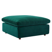 Load image into Gallery viewer, Commix Down Filled Overstuffed Performance Velvet Ottoman by Modway