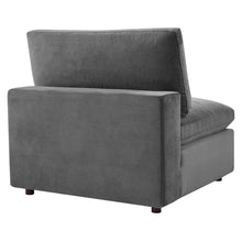 Load image into Gallery viewer, Commix Down Filled Overstuffed Performance Velvet Armless Chair by Modway