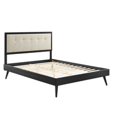Load image into Gallery viewer, Willow Wood King Platform Bed With Splayed Legs by Modway