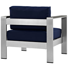 Load image into Gallery viewer, Shore Outdoor Patio Aluminum Armchair by Modway
