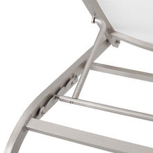 Load image into Gallery viewer, Savannah Mesh Chaise Outdoor Patio Aluminum Lounge Chair by Modway