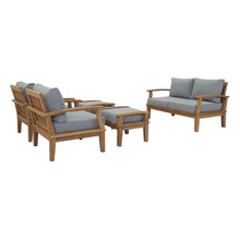 Load image into Gallery viewer, Marina 5 Piece Outdoor Patio Teak Set by Modway