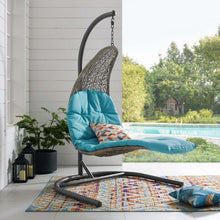 Load image into Gallery viewer, Landscape Hanging Chaise Lounge Outdoor Patio Swing Chair by Modway