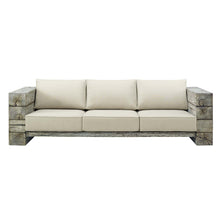 Load image into Gallery viewer, Manteo Rustic Coastal Outdoor Patio Sunbrella¨Sofa by Modway