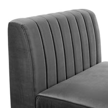 Load image into Gallery viewer, Triumph Channel Tufted Performance Velvet Armless Chair by Modway