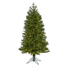 Load image into Gallery viewer, 5' Vancouver Spruce Artificial Christmas Tree with 200 Warm White Lights