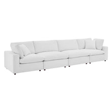 Load image into Gallery viewer, Commix Down Filled Overstuffed Performance Velvet 4-Seater Sofa by Modway