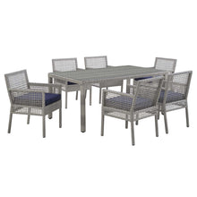 Load image into Gallery viewer, Aura 7 Piece Outdoor Patio Wicker Rattan Set by Modway