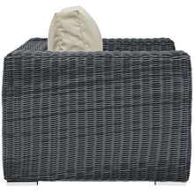 Load image into Gallery viewer, Summon Outdoor Patio Fabric Sunbrella¨ Armchair by Modway