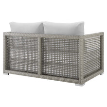 Load image into Gallery viewer, Aura Outdoor Patio Wicker Rattan Loveseat by Modway