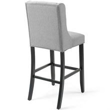 Load image into Gallery viewer, Baronet Tufted Button Upholstered Fabric Bar Stool by Modway