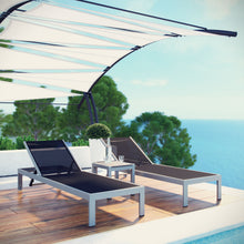 Load image into Gallery viewer, Shore 3 Piece Outdoor Patio Aluminum Set by Modway