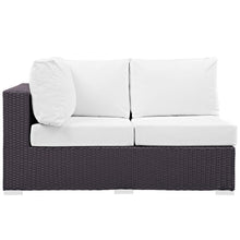 Load image into Gallery viewer, Convene Outdoor Patio Left Arm Loveseat by Modway