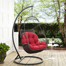 Load image into Gallery viewer, Arbor Outdoor Patio Wood Swing Chair by Modway