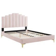 Load image into Gallery viewer, Elise Performance Velvet King Platform Bed by Modway