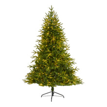 Load image into Gallery viewer, 6' Colorado Mountain Fir 'Natural Look' Artificial Christmas Tree w/ 350 LED