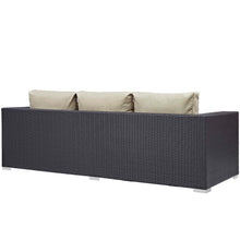 Load image into Gallery viewer, Convene 3 Piece Set Outdoor Patio with Fire Pit by Modway