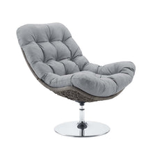 Load image into Gallery viewer, Brighton Wicker Rattan Outdoor Patio Swivel Lounge Chair by Modway