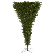 Load image into Gallery viewer, 8' Sun Valley Spruce Upside Down Artificial Christmas Tree