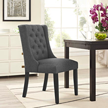 Load image into Gallery viewer, Baronet Button Tufted Fabric Dining Chair by Modway