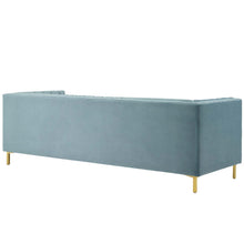 Load image into Gallery viewer, Ingenuity Channel Tufted Performance Velvet Sofa by Modway