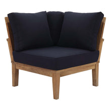 Load image into Gallery viewer, Marina Outdoor Patio Teak Corner Sofa by Modway