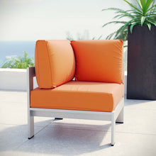 Load image into Gallery viewer, Shore Outdoor Patio Aluminum Corner Sofa by Modway